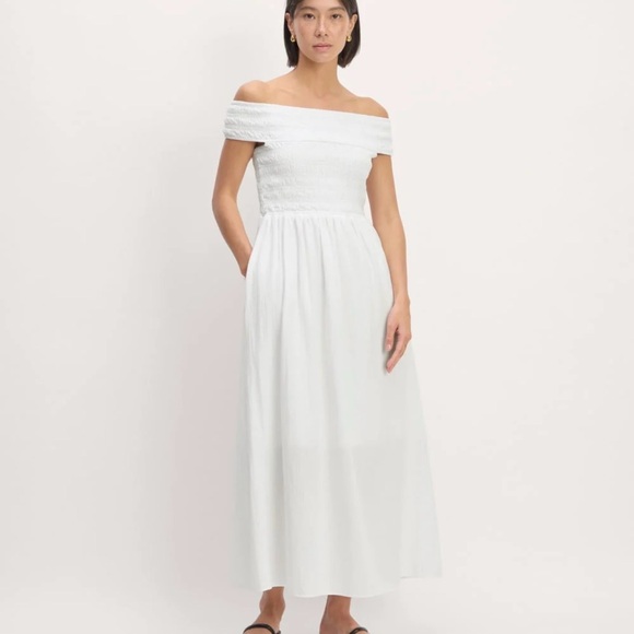 Everlane Dresses & Skirts - NWT Everlane Gauze Off the Shoulder Dress